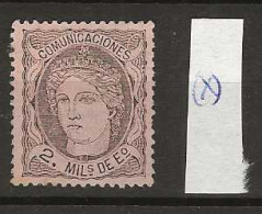 1870 MNG España Michel 97 - Ongebruikt