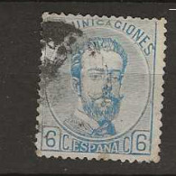 1872 USED España Michel 112 - Usados
