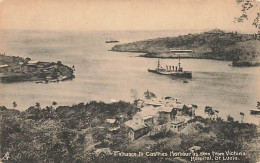 Antilles - Sainte Lucie - Entrance To Castries Harbour As Seen From Victoria - Hospital - Saint Lucia