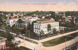 Guyana - British Guiana - GEORGETOWN - Bird's Eye View Shewing Public Buildings - Guyana (voorheen Brits Guyana)