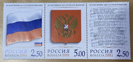 RUSSIA - MNH** - 2001 - # 913/915 - Unused Stamps