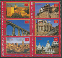 UNO Wien 2000 UNESCO Spanien Bauwerke 319/24 Postfrisch - Unused Stamps