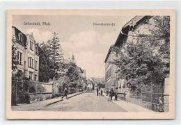 39097771 - Gruenstadt.  Ein Blick In Die Obersuelzerstrasse. Karte Beschrieben Handschriftliches Datum Von 1918. Gute E - Gruenstadt