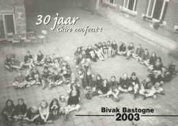 30 JAAR CHIRO EEN FEEST   BIVAK TE BASTONGE CHIRO KARREVELD PEPINGEN - Pepingen