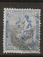 1873 USED España Michel 130 - Gebraucht