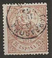 1874 USED España Michel 139 - Oblitérés