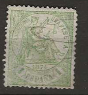 1874 USED España Michel 142 - Gebruikt