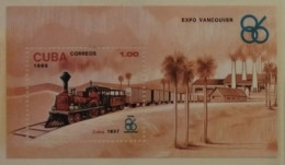 Cuba 1986 / Yvert Bloc Feuillet N°94 / ** - Hojas Y Bloques