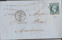 LETTRE HORS COTE GRAND LUXE N°10 - 1852 Luigi-Napoleone