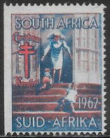 SOUTH AFRICA 1962 Christmas/TB Seal Unused [D44/1] - Altri & Non Classificati