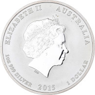 Australie, Dollar, Année De La Chèvre, 2015, Argent, FDC - Silver Bullions