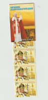 Poland 2002 Booklet Visit Of The Pope John Paul II Zeszyt Znaczkowy No. 4/2002 From Chelm MNH/**. Postal Weight Approx. - Markenheftchen