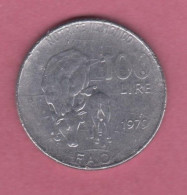 Italy, 1979- 100 Lire FAO- Acmonital- Obverse Representation Of The Goddess Ceres. - 100 Lire