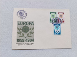 PORTUGAL FDC COVER EUROPA 1964 - FDC