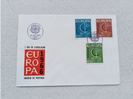 PORTUGAL FDC COVER EUROPA 1966 - FDC