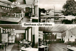 73873666 Burgwall Gasthaus Zur Faehre Bootsanleger Burgwall - Zehdenick