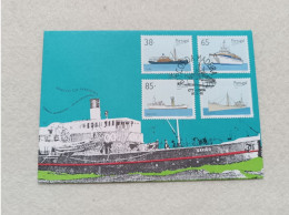 PORTUGAL FDC COVER BARCOS DA MADEIRA 1992 - FDC