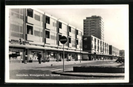 AK Gorinchem, Winkelgalerij Met Torenflat  - Gorinchem