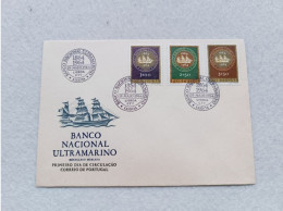 PORTUGAL FDC COVER BANCO NACIONAL ULTRAMARINO 1964 - FDC