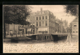 AK Leiden, Hoogewoerdsbrug - Leiden