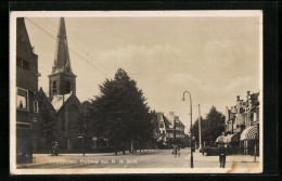 AK Voorburg, Parkweg Met N. H. Kerk  - Voorburg