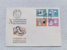 PORTUGAL FDC COVER X CONGRESSO INTERNACIONAL DE PEDIATRIA 1962 - FDC