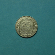 Kaiserreich 1909 A 25 Pfennig (M5209 - Sonstige & Ohne Zuordnung