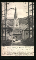 AK Hohwald, Evangelische Kirche  - Hohwald (Sachsen)