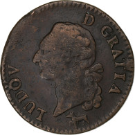 France, Louis XVI, Sol, 1782, Orléans, Cuivre, TB, Gadoury:350 - 1774-1791 Louis XVI