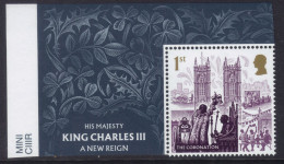 GB 2023 KC 3rd 1st Coronation 6 May 2023 Coronation Umm Ex Mini Sheet ( L1047 ) - Unused Stamps