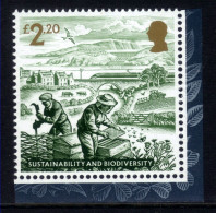 GB 2023 KC 3rd £2.20 Coronation 6 May 2023 Substainability Umm Ex M/S ( E816  ) - Unused Stamps