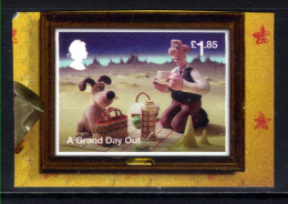 GB 2022 QE2 £1.85 Aardman Wallace Gromit Grand Day Umm S/A Ex M/S ( G1102 ) - Unused Stamps
