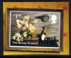 GB 2022 QE2 £1.85 Aardman Wallace Gromit Wrong Trousers Umm S/A Ex M/S ( G1213 ) - Nuevos