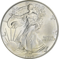 États-Unis, 1 Dollar, 1 Oz, Silver Eagle, 1994, Philadelphie, Argent, SPL - Zilver