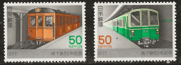 Japon 1977 N° Y&T : 1245 Et 1246 ** - Nuovi