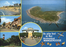 71811041 Wangerooge Nordseebad Moewe Fliegeraufnahme Turm Strand Wangerooge - Wangerooge