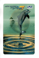 Dauphin Dolphin Carte Prépayée  Hong-Kong Card  ( T 332) - Hong Kong