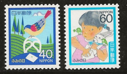 Japon 1986 N° Y&T : 1586 Et 1587 ** - Ongebruikt