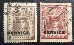 Holkar 1 Lot De 2 Timbres - Holkar