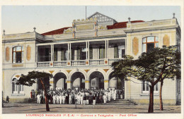 MOÇAMBIQUE Mozambique - LOURENÇO MARQUES Maputo - Correios E Télégrafos - Post Office & Staff - Ed. / Publ. Santos Rufin - Mozambique