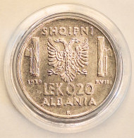 ALBANIA - 0.20 Lek 1939 R, KM# 29 (#5067) - Albania