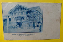 20114 - Gruss Aus Pension Zwahlen-Spycher In Matten Bei Interlaken 09.10.1903 Berne Suisse Calèche - Hoteles & Restaurantes