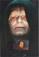 ZAYIX - US 4143 FDC Maxicard STAR WARS Classico Postcard - Emperor Palpatine - 2011-...