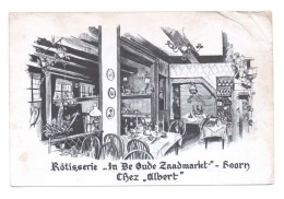 HOORN ( Pays-Bas - Nederland) - Rôtisserie In De Oude Zaadmarkt - Illustration De L'intérieur Du Restaurant - Hoteles & Restaurantes