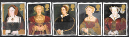 Gran Bretagna/Great Britain/Grande Bretagne: 5 Mogli Di Enrico VIII, 5 Wives Of Henry VIII, 5 épouses D'Henri VIII - Donne Celebri