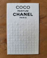 Carte Chanel Coco Australie - Profumeria Moderna (a Partire Dal 1961)