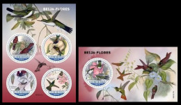 Guinea Bissau  2023 Hummingbirds. (517) OFFICIAL ISSUE - Kolibries