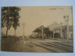 Cpa Rodange La Gare Editeur H. Chansay Circulée Athus  (706) - Pétange