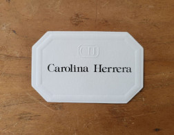 Carte Carolina Herrera - Profumeria Moderna (a Partire Dal 1961)