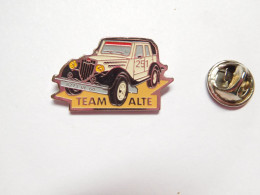 Beau Pin's , Auto , Team Alte , Rallye Paris Dakar 91 ,  Signé Logo Motiv - Rallye